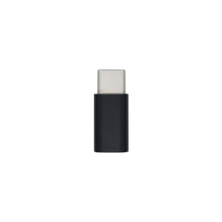 Adaptador AISENS USB-C/M a mUSB-B/H Negro (A108-0414)