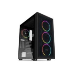 Caja Gaming Abysm Danube Kamp ARGB ATX Negra (AB812107)