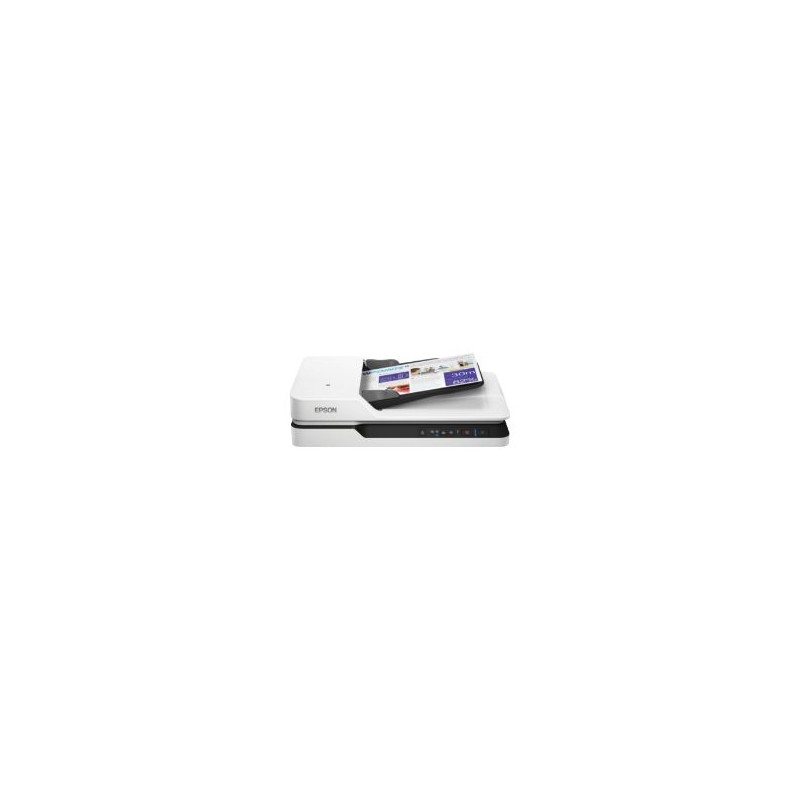 Escáner Epson DS-1660W LED A4 Negro/Blanco (B11B244401)