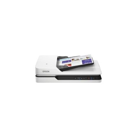 Escáner Epson DS-1660W LED A4 Negro/Blanco (B11B244401)