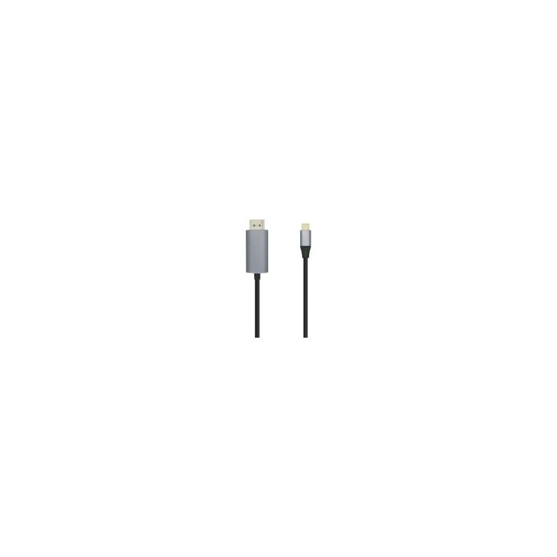 Cable AISENS USB-C/M a DP/M Negro 1.8m (A109-0395)