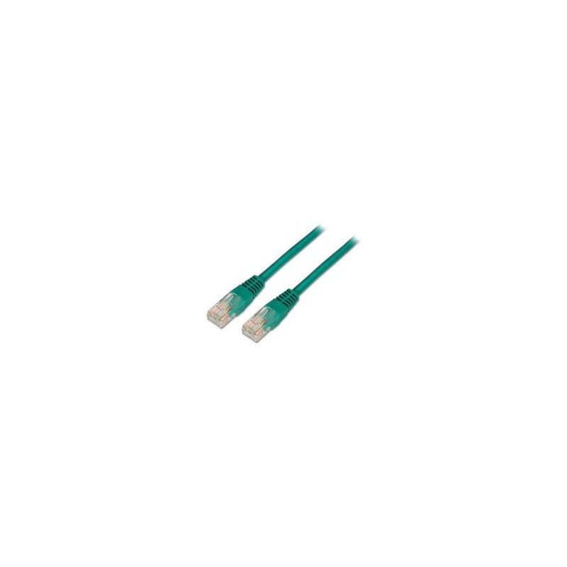 Latiguillo AISENS RJ45 Cat.6 UTP 3m Verde (A135-0248)