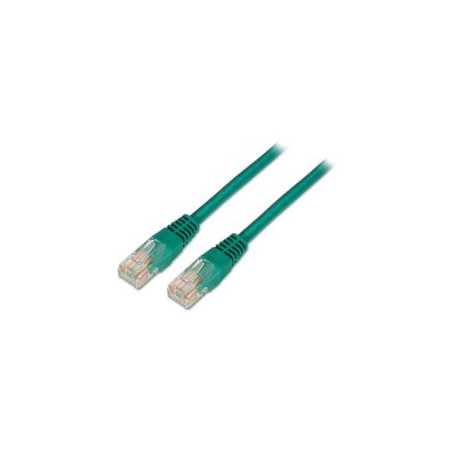 Latiguillo AISENS RJ45 Cat.6 UTP 3m Verde (A135-0248)