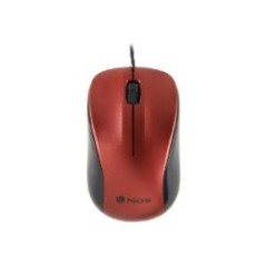 Ratón NGS Óptico USB-A 1200dpi Rojo (CREWRED)