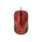 Ratón NGS Óptico USB-A 1200dpi Rojo (CREWRED)
