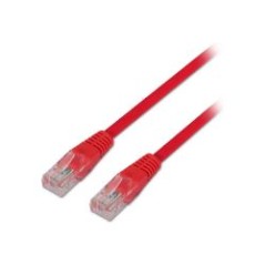 Cable AISENS RJ45 Cat.5e UTP AWG24 1m Rojo (A133-0206)