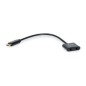 Adaptador EQUIP USB-C a 2x Jack 3.5mm Negro (EQ133469)