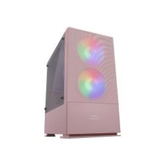 Caja Compacta Mars Gaming FRGB mATX MiniITX Rosa (MCZP)