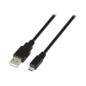 Cable AISENS USB-A/M a MicroUSB-B/M 3m Negro(A101-0029)
