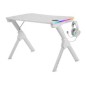 Mesa Mars Gaming 110x60x75 RGB 100Kg Blanca (MGDRGBW)