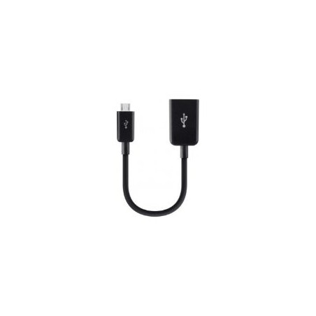 Adaptador BELKIN mUSB/M a USB-A/H Negro (F2CU014BTBLK)