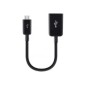 Adaptador BELKIN mUSB/M a USB-A/H Negro (F2CU014BTBLK) Adaptador BELKIN mUSB/M a USB-A/H Negro (F2CU014BTBLK)