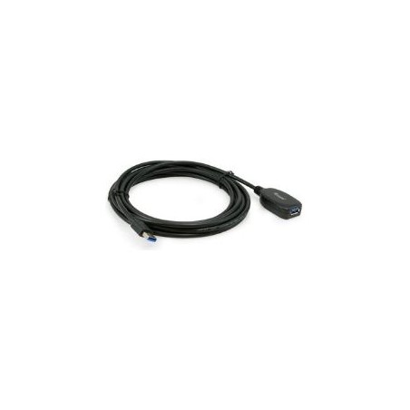Cable EQUIP USB-A/M a USB-A/H 5m Negro (EQ133346)
