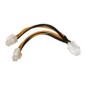 Cable AISENS 2x4-pin/M a 4-pin/H 15cm (A131-0166) Cable AISENS 2x4-pin/M a 4-pin/H 15cm (A131-0166)