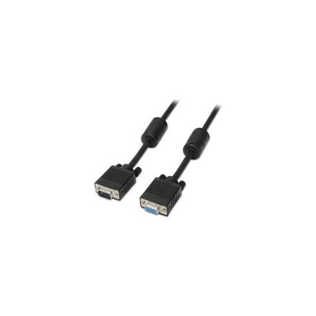 Cable AISENS VGA/M a VGA/H 1.8m Negro (A113-0078)