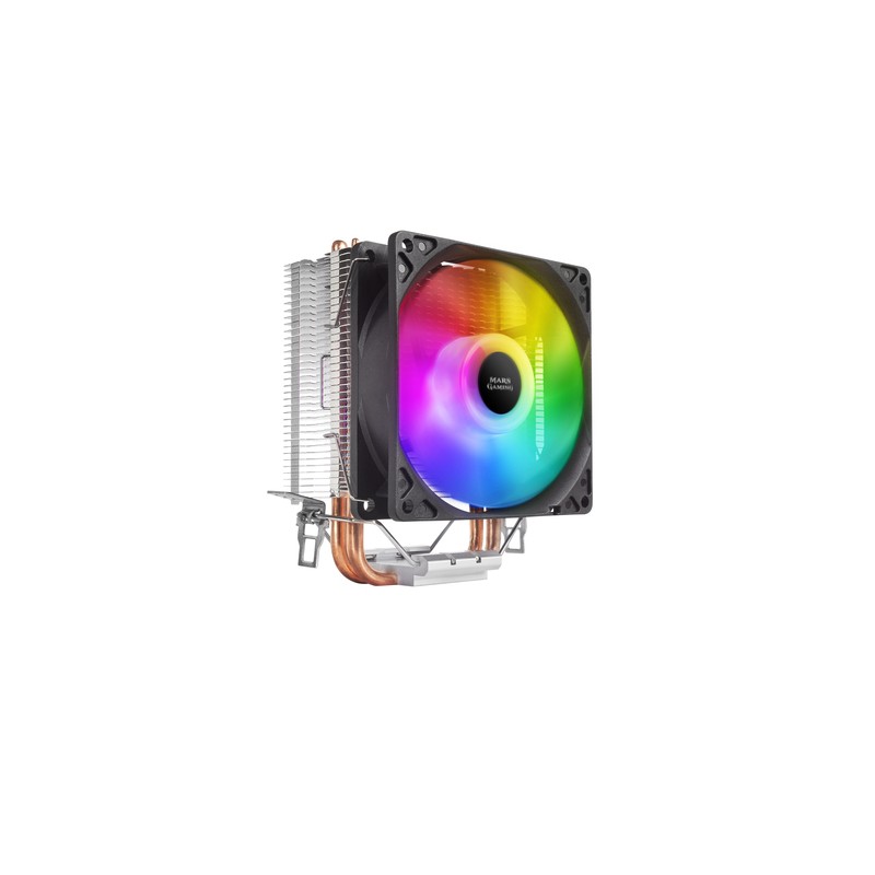 Ventilador Mars Gaming 90mm 130W RGB Negro (MCPUARGB) Ventilador Mars Gaming 90mm 130W RGB Negro (MCPUARGB)