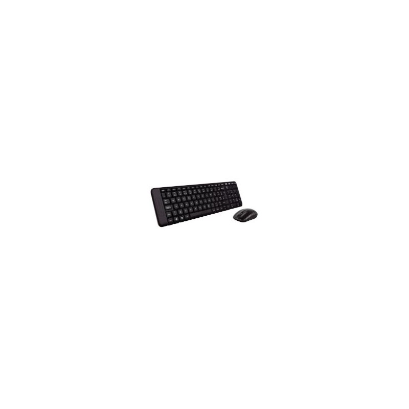 T+Ratón LOGITECH MK220 RF Inglés Negro (920-003168)