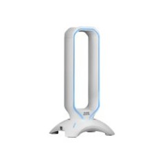 Soporte Auriculares Mars Gaming Hub USB2.0 Negro (MHHX)