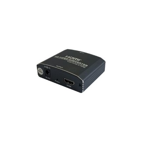Adaptador AISENS VGA/H+3.5mm a HDMI/H Negro (A115-0386)
