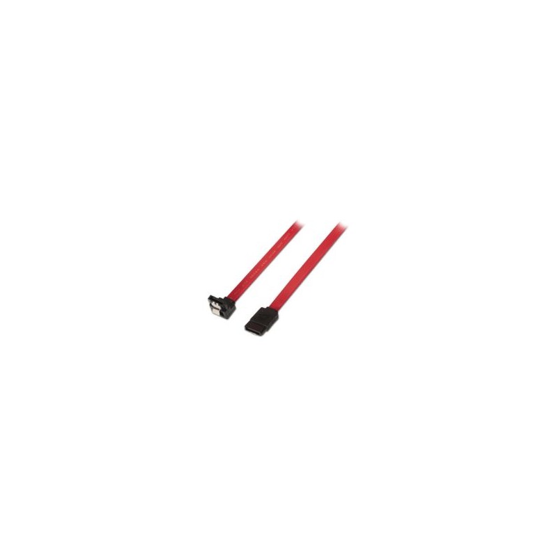 Cable AISENS SATA3 (7-pin) 0.5m Negro/Rojo (A130-0156)