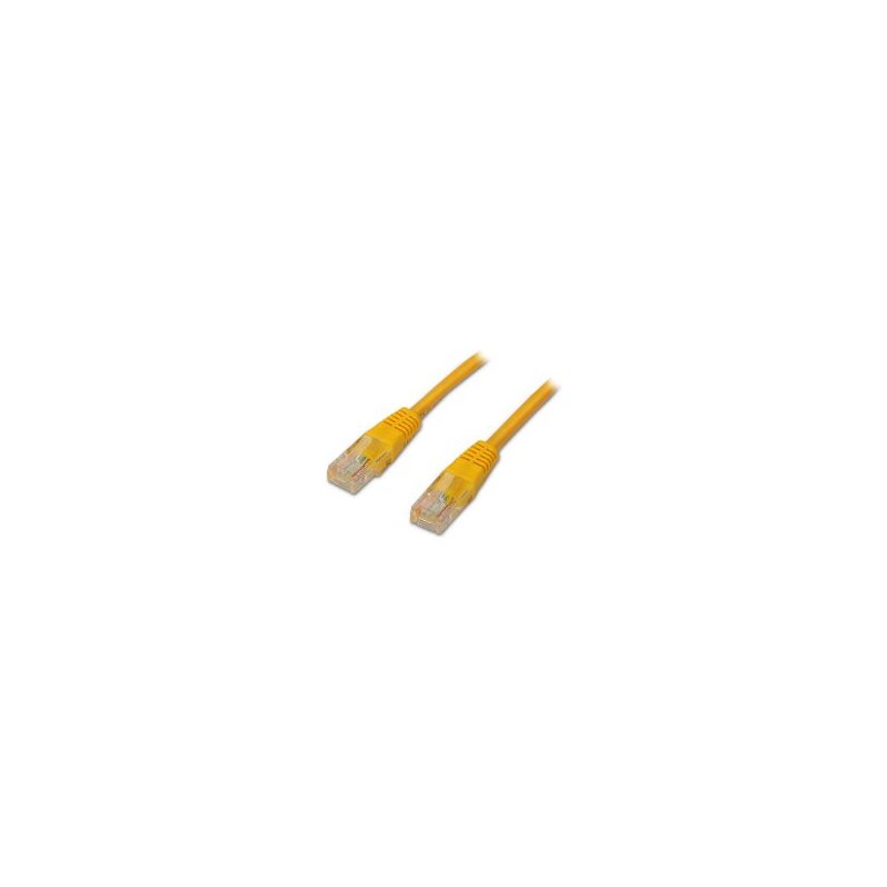 Latiguillo AISENS RJ45 Cat6 UTP 1m Amarillo (A135-0254) Latiguillo AISENS RJ45 Cat6 UTP 1m Amarillo (A135-0254)