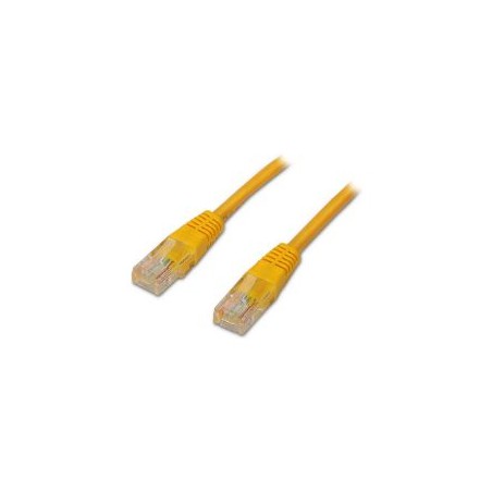 Latiguillo AISENS RJ45 Cat6 UTP 1m Amarillo (A135-0254)