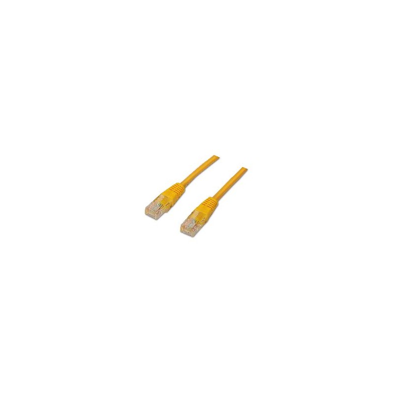Latiguillo AISENS RJ45 Cat6 UTP 3m Amarillo (A135-0256) Latiguillo AISENS RJ45 Cat6 UTP 3m Amarillo (A135-0256)