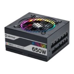 Fuente UNYKA Atilius ATX 650W RGB 80+ Gold (UK521203)