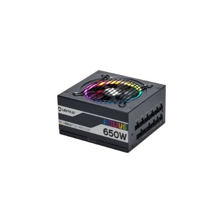 Fuente UNYKA Atilius ATX 650W RGB 80+ Gold (UK521203)