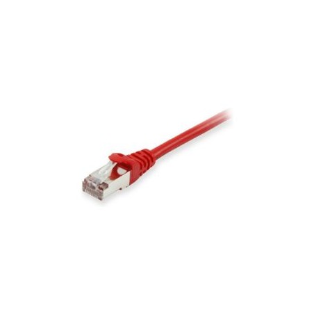Latiguillo EQUIP Cat.6 S/FTP 0.25m Rojo (EQ605523)