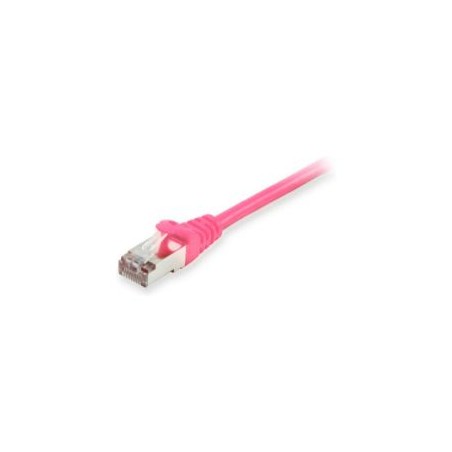 Latiguillo EQUIP Cat.6 S/FTP 0.5m Rosa (EQ605587)