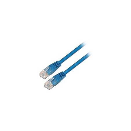 Cable AISENS RJ45 Cat5e UTP AWG24 0.5m Azul (A133-0190)