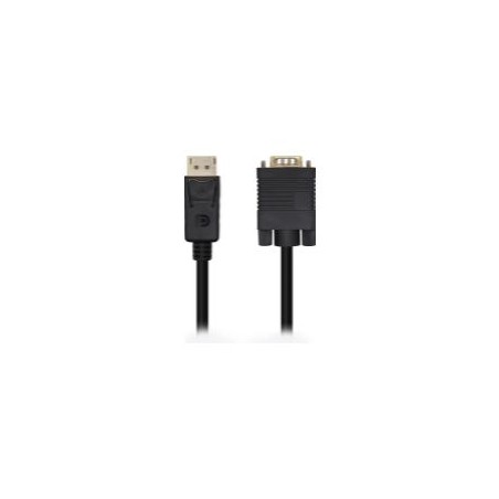 Cable AISENS DP/M a VGA/M 3m Negro (A125-0462)