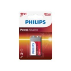 Pila Philips Alcalina 9V (6LR61P1B/10)