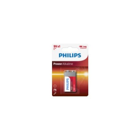 Pila Philips Alcalina 9V (6LR61P1B/10)
