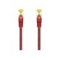 Latiguillo AISENS RJ45 Cat.7 SFTP 2m Rojo (A146-0471) Latiguillo AISENS RJ45 Cat.7 SFTP 2m Rojo (A146-0471)