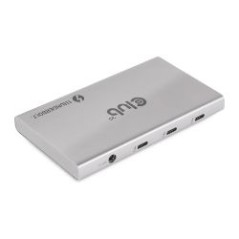 Docking Club 3D Thunderbolt 4 5en1 Plata (CSV-1580)