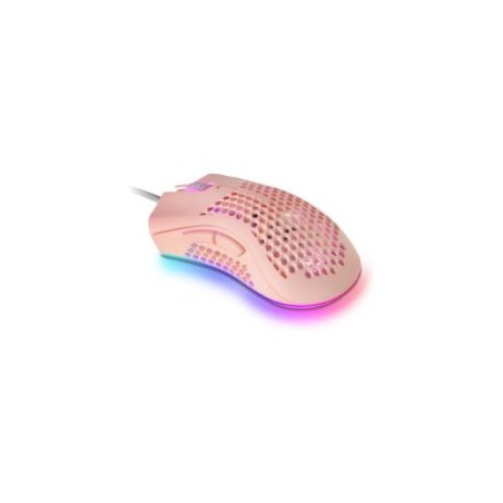 Ratón Mars Gaming Óptico RGB USB 32000dpi Rosa (MMEXP)