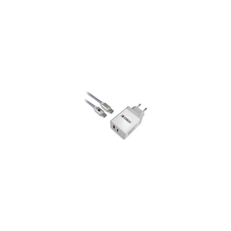 Cargador Pared SUBBLIM USB-A/C Cable USB-C (CHG-3WPD01) Cargador Pared SUBBLIM USB-A/C Cable USB-C (CHG-3WPD01)