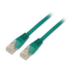 Cable Red AISENS RJ45 Cat.5e UTP Verde 2m (A133-0195)