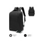 Mochila SUBBLIM City 15.6" USB Negra (SUB-BP-2BL2002)