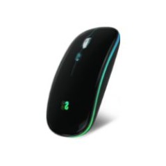 Ratón SUBBLIM Óptico BT 1600dpi Negro (SUBMO-LDFLAT1)