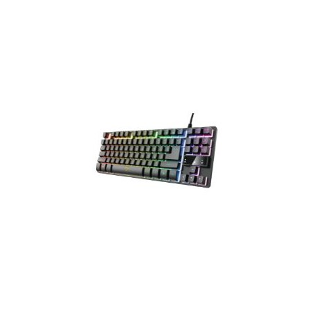 Teclado Gaming Trust GXT833 Thado TKL USB Negro (24067)