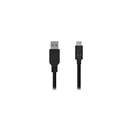 Cable AISENS USB-C/M a USB-A/M 1.5m Negro (A107-0450)