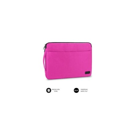 Funda SUBBLIM Urban 15.6" Rosa (SUB-LS-0PS0104)
