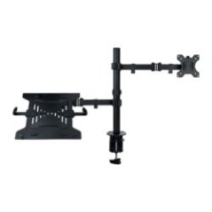 Soporte de Mesa TooQ 13"-32" Gira/Inclina (DB1200TN-B)