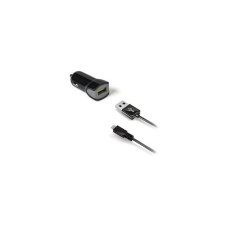 Cargador de Coche CELLY 1xUSB-A Cable mUSB (CCUSBMICRO)