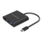 Adaptador CONCEPTRONIC 4en1 USB-C Negro (DONN09B) Adaptador CONCEPTRONIC 4en1 USB-C Negro (DONN09B)