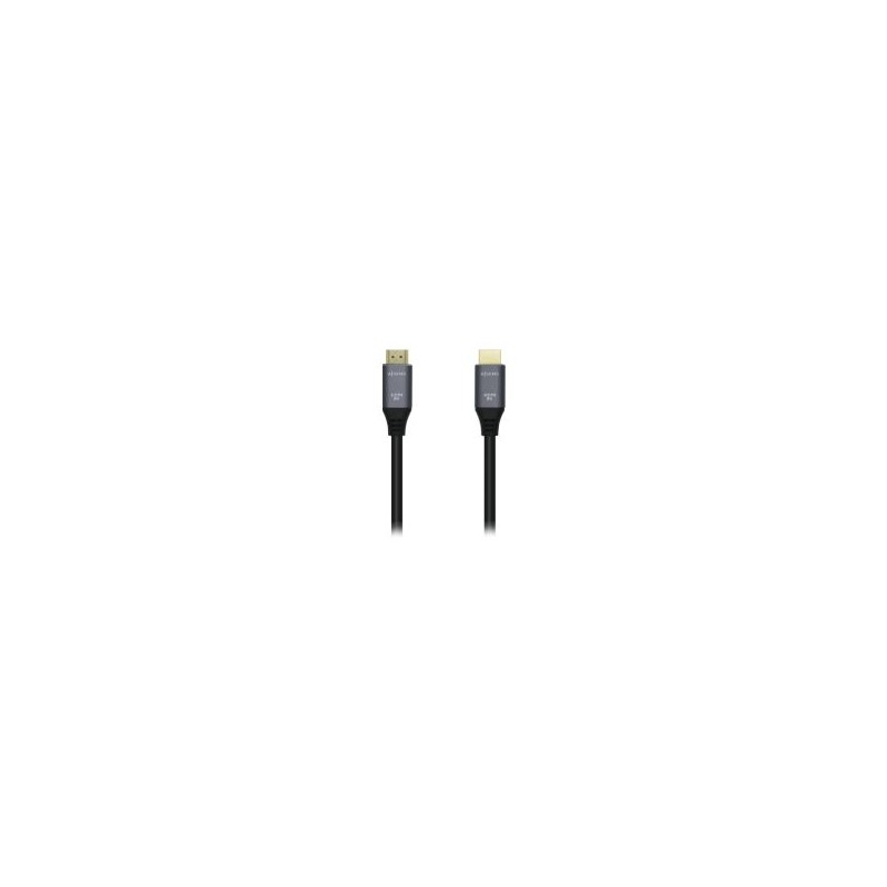 Cable AISENS HDMI/M a HDMI/M 0.5m Gris/Negr (A150-0425) Cable AISENS HDMI/M a HDMI/M 0.5m Gris/Negr (A150-0425)