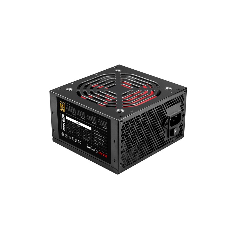 Fuente Mars Gaming ATX 1000W 120mm 80+ Gold (MPB1000)
